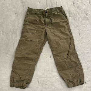 Olive Rag & Bone Drawstring Linen Pants